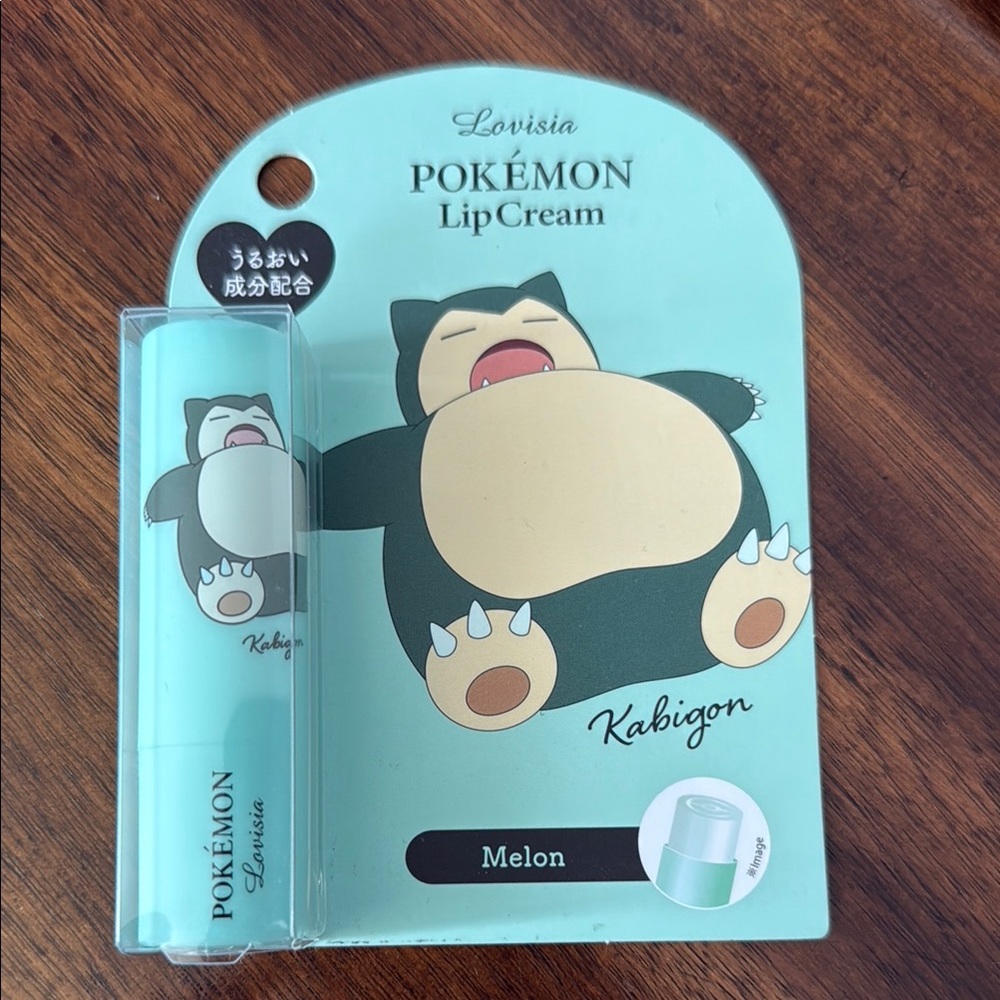 Lovisia Pokemon Snorlax Lip Cream - Melon